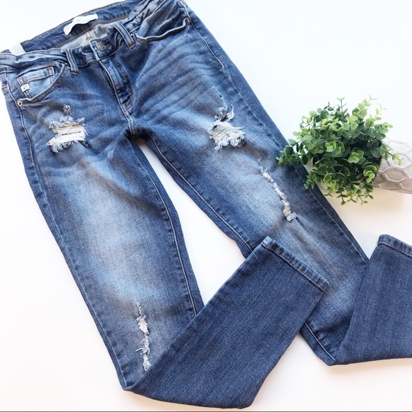 KanCan Denim - KanCan Distressed Skinny Stretch Jeans